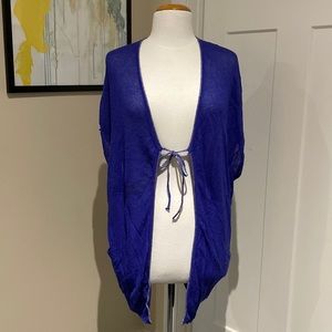 Tunic-like cardigan